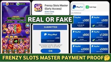 frenzy slots master real money|Frenzy Slots Master App Real or Fake .